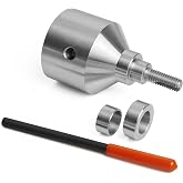 Bottle Stopper Chuck for use with 3/8" x 16tpi Bottle Stoppers with 1"x8TPI thread for lathe