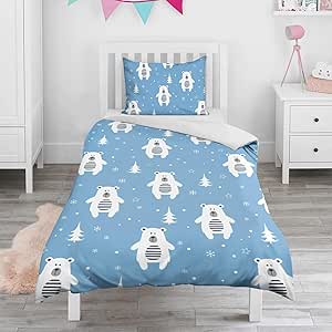 Amazon.com: Wankens Christmas Polar Bear Snowflake,2 Piece ...