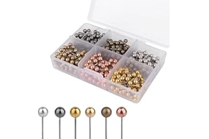 480pcs Map Push Pins, Map Tacks Round Head Pins Small Thumb Tacks Marking Pushpins for Cork Board Bulletin Board Picture Phot