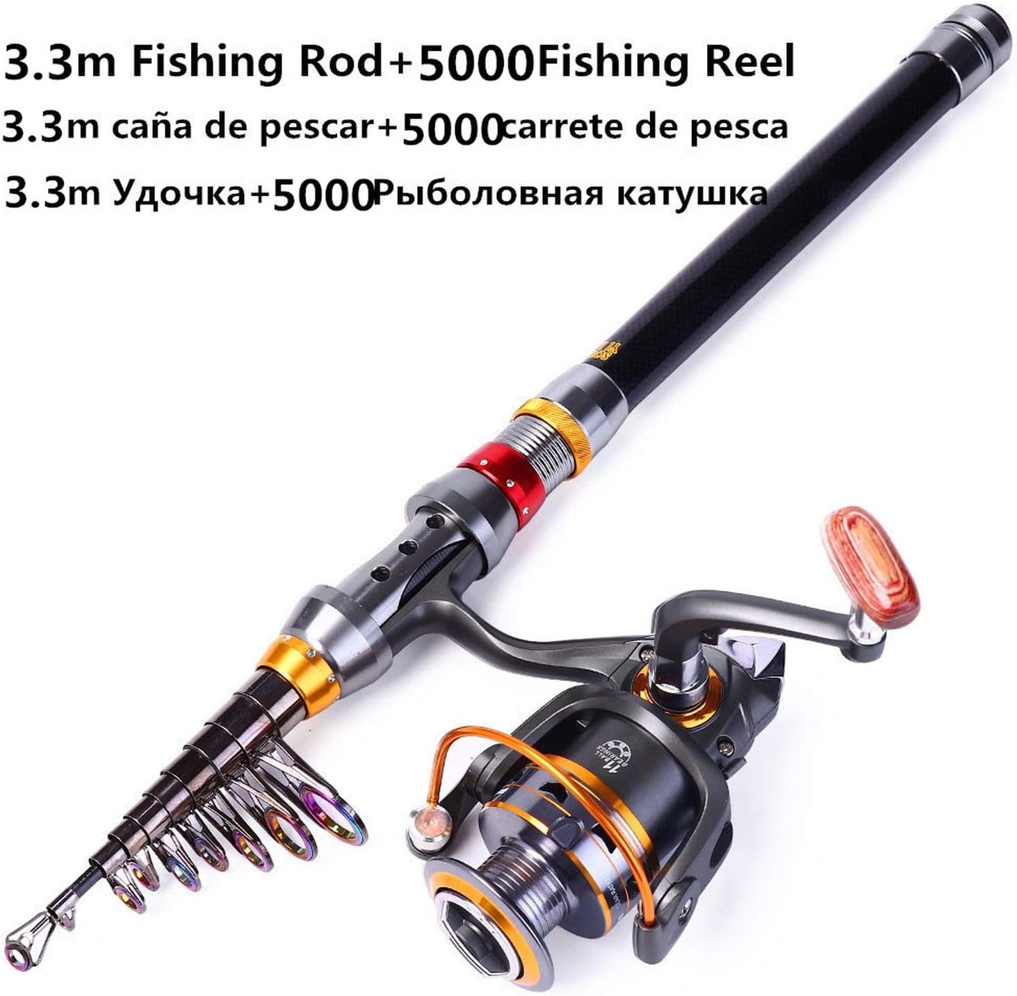 telescopic fishing rod