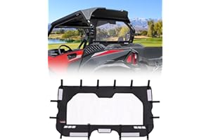StarknightMT ZForce Soft Rear Window Compatible with CFMOTO ZForce 950 Sport & 4/950 Trail/ 800 Trail G2 2023-2025, Anti-UV C