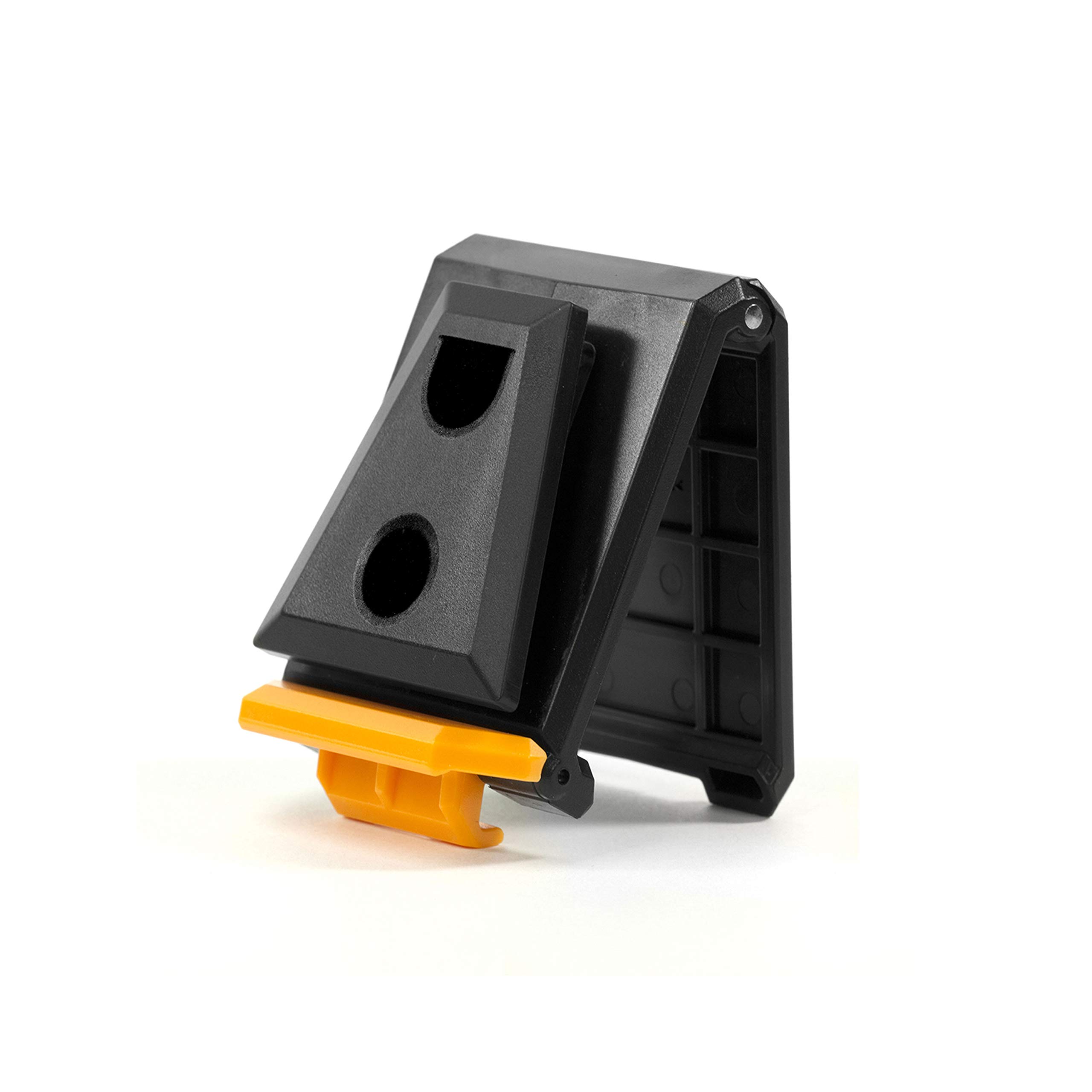 ToughBuilt - Bujes ClipTech originales, sistema modular de clip para cinturón de herramientas, soporte resistente para bolsas de herramientas, se adapta al sistema ClipTech para uso en cinturón, pared y bolsa, paquete de 3 (TB-CT-150SP)
