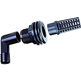 Lifegard Aquatics 1/2-Inch Bulkhead Fitting Kit