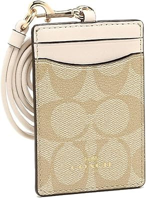 Amazon コーチ アウトレット 定期入れ パスケース シグネチャー レディース Coach F 13 Imdqc チョーク ベージュ 並行輸入品 Coach コーチ 定期入れ