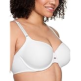 Warner's Womens No Side Effects Underarm-Smoothing Comfort Underwire Lightly Lined T-Shirt Bra 1356