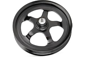 FIT4DRIVE 12559885 Steel Power Steering Pump Pulley Fits for 1998-2002 Chevrolet Camaro/Pontiac Firebird LS1 Replace# 12559885