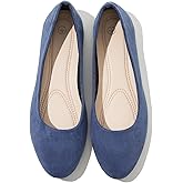 Shupua Flats for Women Round Toe Flat Shoes Dressy Black Ballet Flats Comfortable Womens Dress Shoes Ballerina Flats for Work