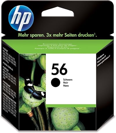 HP 56 Black Ink Cartridge C6656AE Original for PSC 2100 2200 1310