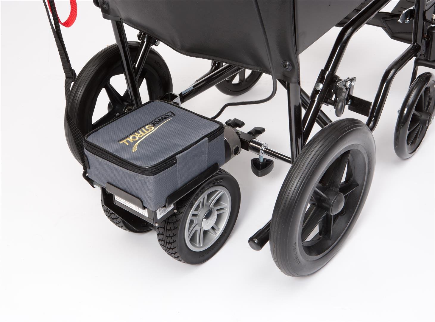 Drive Devilbiss Lightweight Dual Wheel PowerStroll with Reverse to Convert Manual to Electric Wheelchair