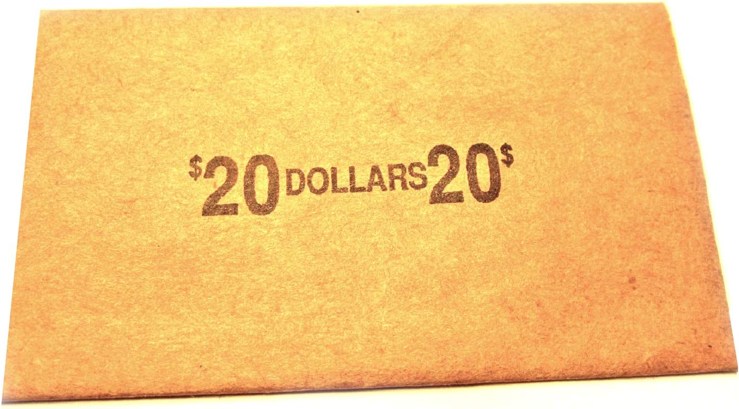 50 Pcs Coin Wrappers For Peace Eisenhower Ike Silver Dollar Coins Paper New