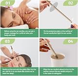 Aucenix Natural Beeswax Ear Candles 16 Pcs with 8 Protective Discs view 5