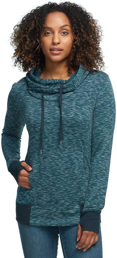 stoic heather fleece pullover