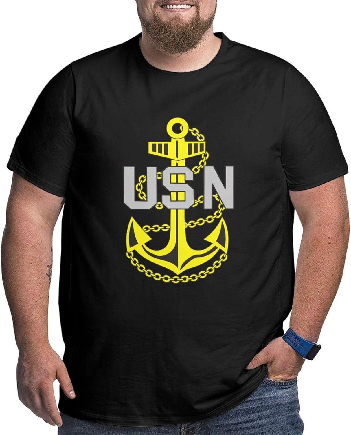 LNGCUNHAA Us Navy CPO Chief Petty Officer Retired Man's T
