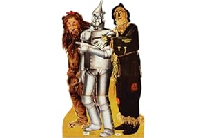 Cardboard People Lion, Tinman & Scarecrow Life Size Cardboard Cutout Standup - The Wizard of Oz 75th Anniversary (1939 Film)