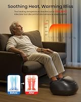 RENPHO Foot Massager with Heat Shiatsu Air Compression Deep Kneading view 5