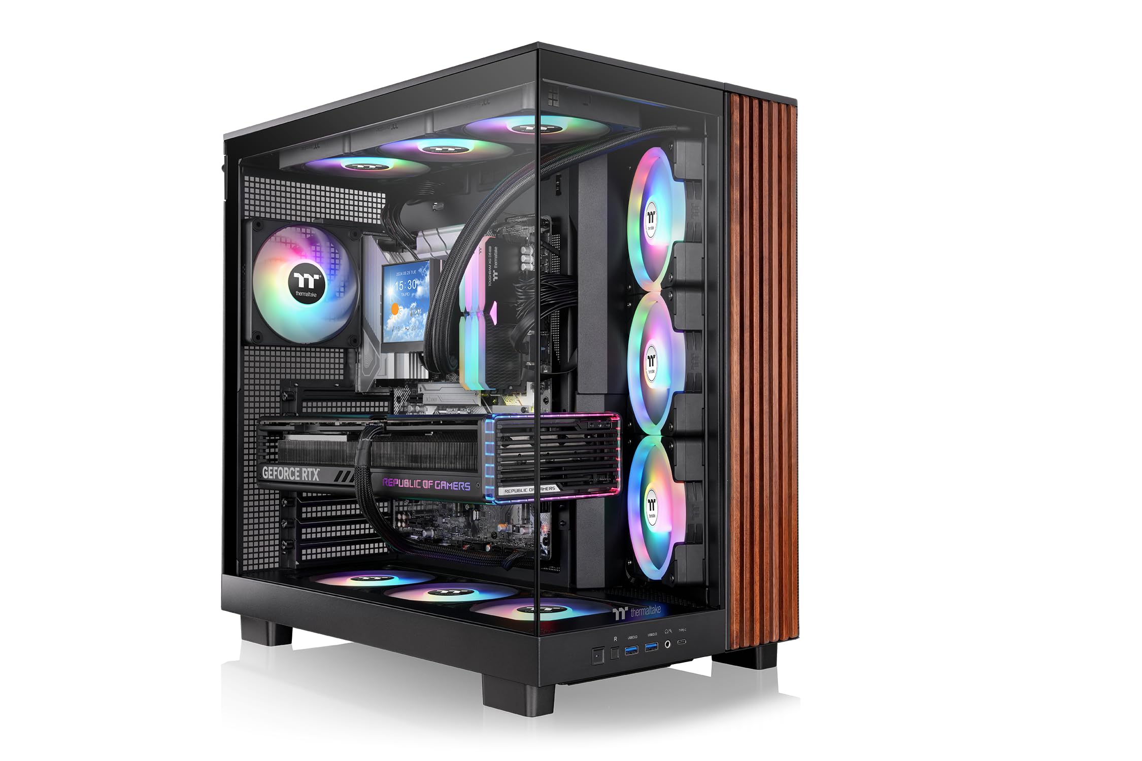 Thermaltake View 380 XL WS ARGB | Mid Tower Chassis | Black
