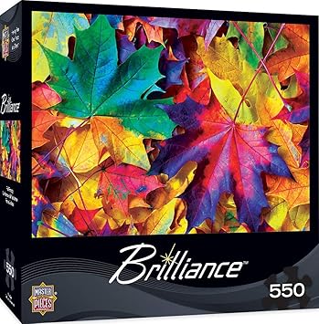 MasterPieces Brilliance Collection Fall Frenzy Puzzle (550 Piece)