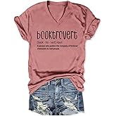 Book Shirts for Women Booktrovert Reading Shirt Librarian Tshirt Book Lover Gift Teacher Graphic Casual Tee Tops