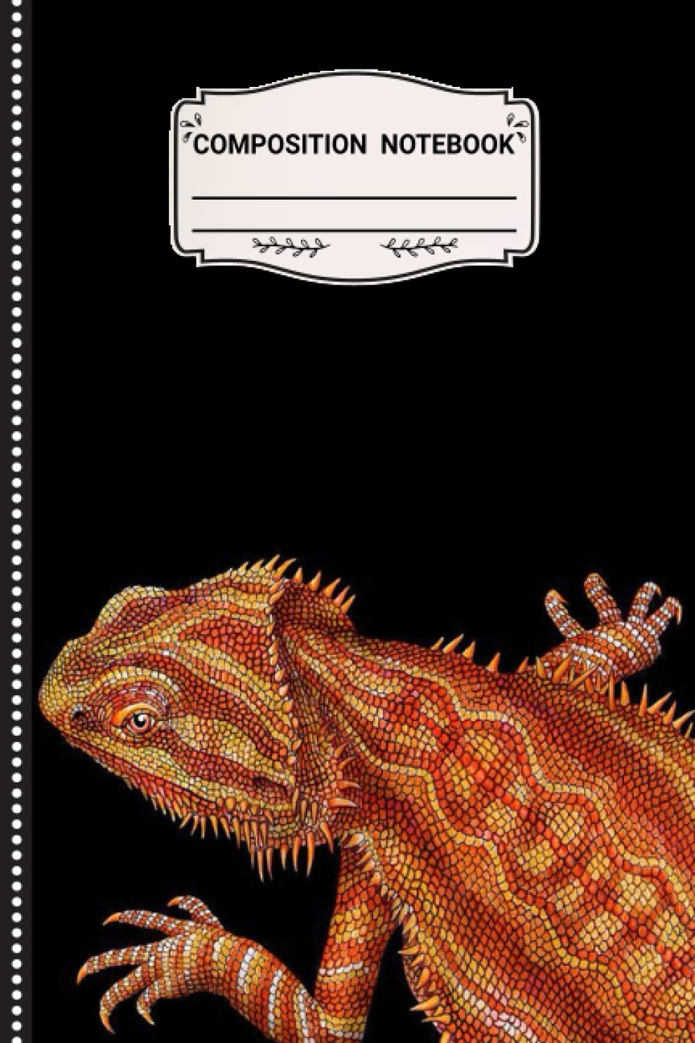 Bearded Dragon Composition Notebook: Bearded Dragon Composition Notebook Gift For Girls: Notebook/Journal/Diary 120 College Ruled Line Pages, ... Ideal For Office/Work/School/College/Home