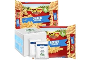 Salutem Vita - Ore-Ida Golden Crinkles French Fries, Frozen, 8 lbs - Pack of 2