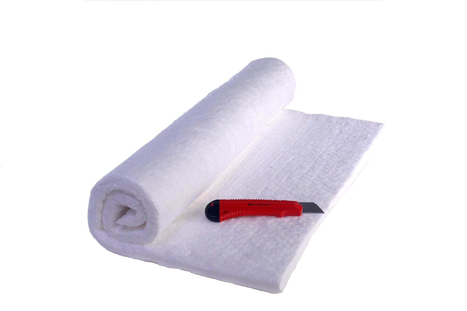 CMCeramics 1" Ceramic Fiber Insulation Blanket 31" X 24" X 1" 2400F