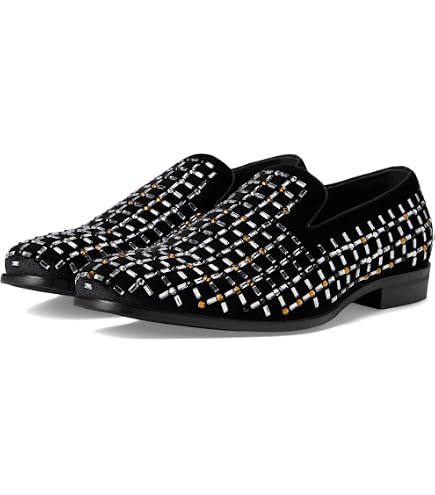 Amazon.com | Stacy Adams Stellar Glitter Slip-On Loafer 