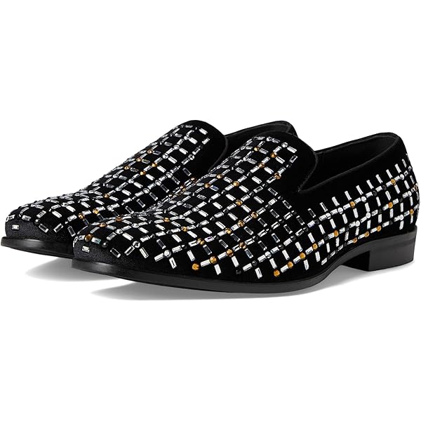 Amazon.com | Stacy Adams Men's Starleigh Rhinestone Slip On