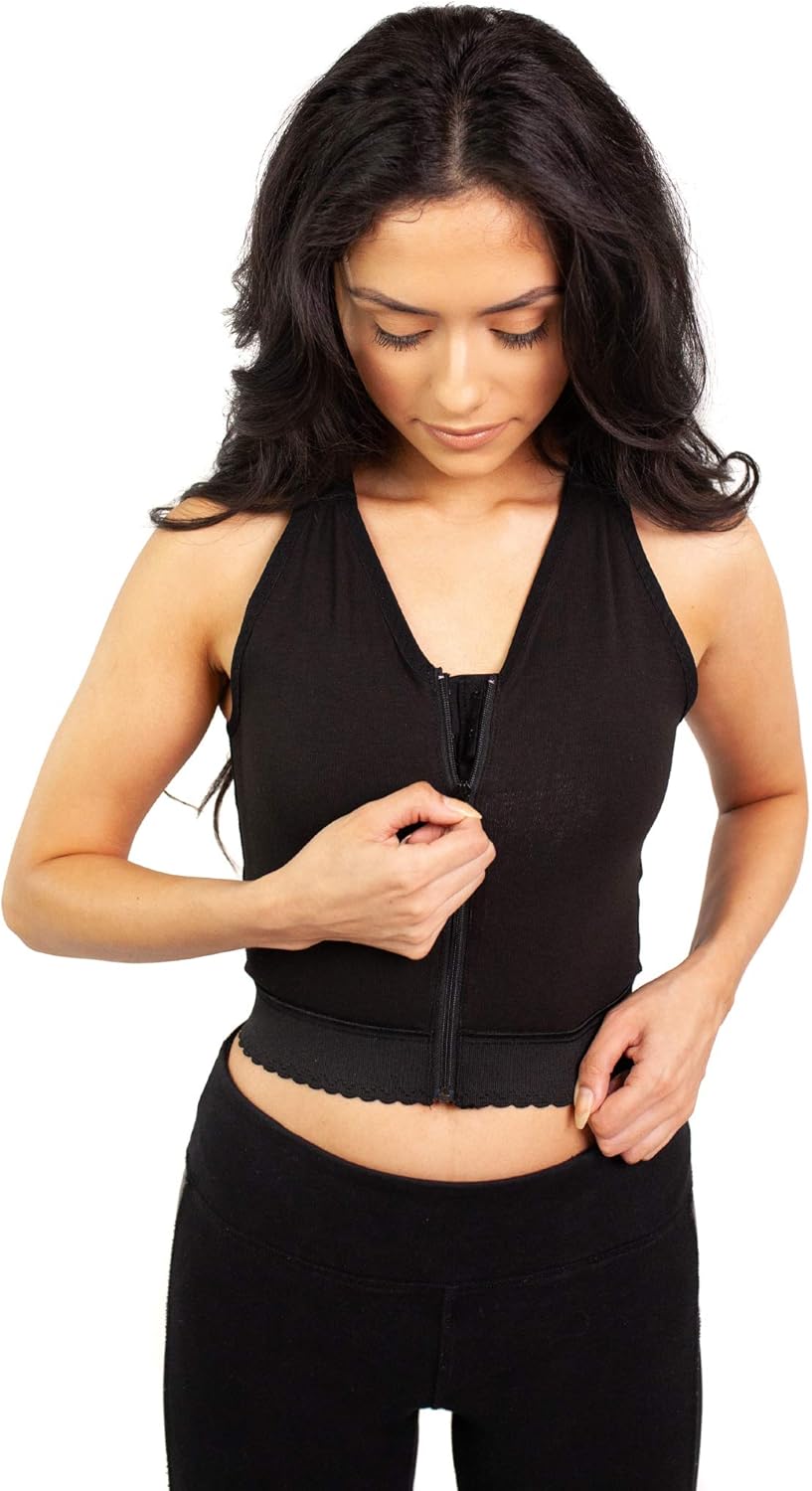 ContourMD Compression Vest for Women –Compression Post Surgery S16V01 at  Women’s Clothing store