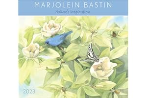 Marjolein Bastin Nature's Inspiration 2023 Deluxe Wall Calendar with Print