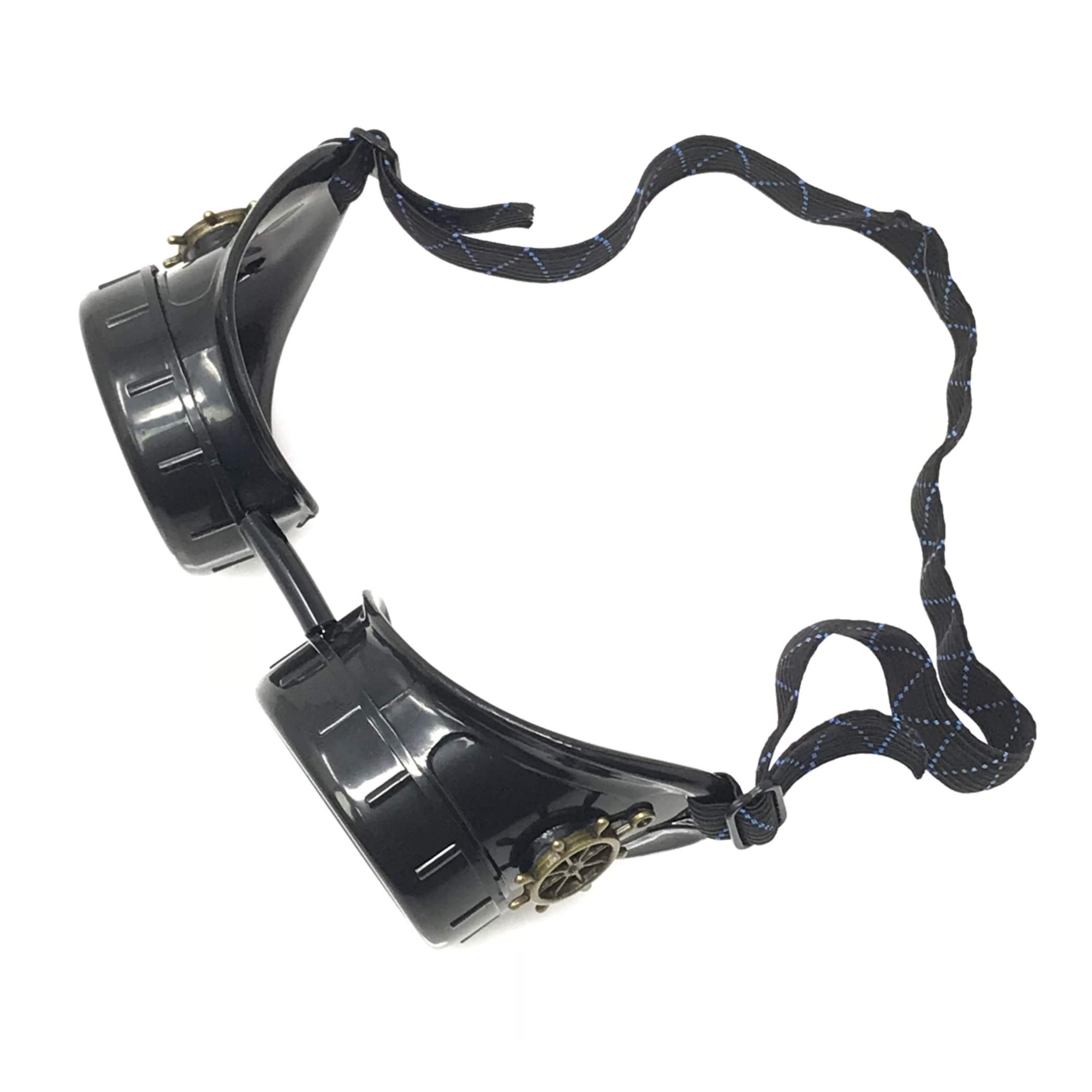 Steampunk Victorian Goggles Rave Glasses, Sleek and Stylish Industrial