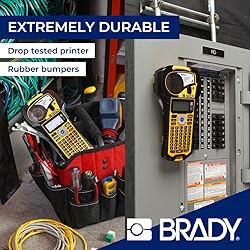 Brady M210 Portable Label Printer with Rubber