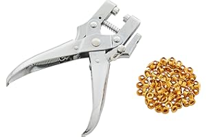 �鶹�� Basics Eyelet Hole Punch Plier with 100-piece Eyelets