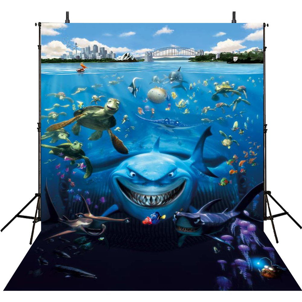5Feet Width-7Feet High Movie Theme Photography Backdrops Party Thin Vinyl Photography Backdrop Digital Printed Photo Backgrounds Photo Studio