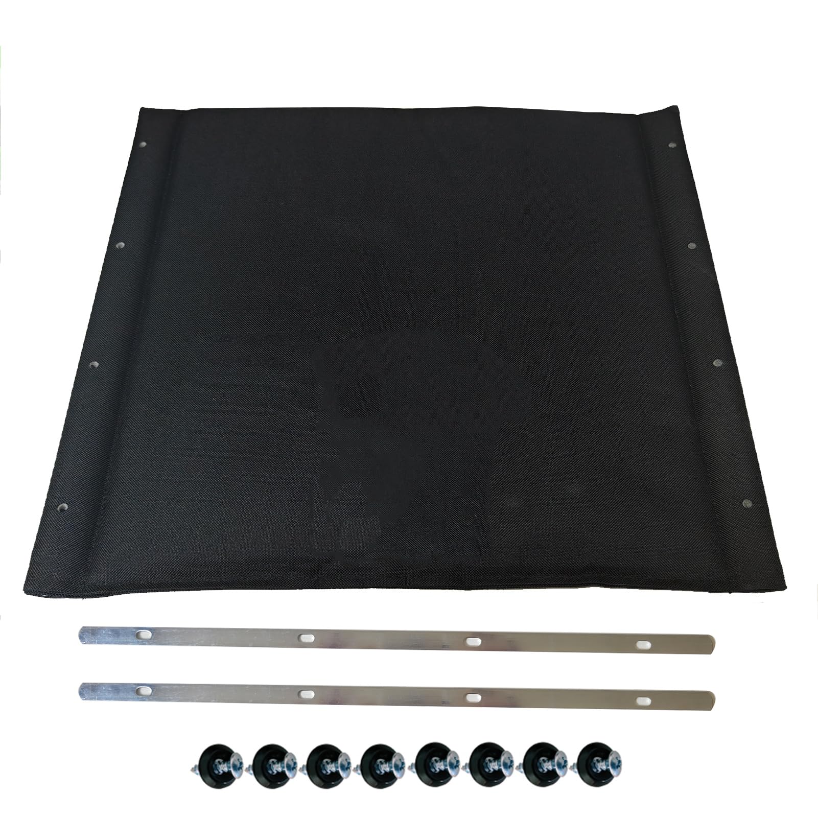 Photo 1 of YZRYXHWL Wheelchair 18 inch seat, Wheelchair Replacement Seat, Nylon Seat Upholstery, Wheelchair Replacement Part (18x16), Universal(18")