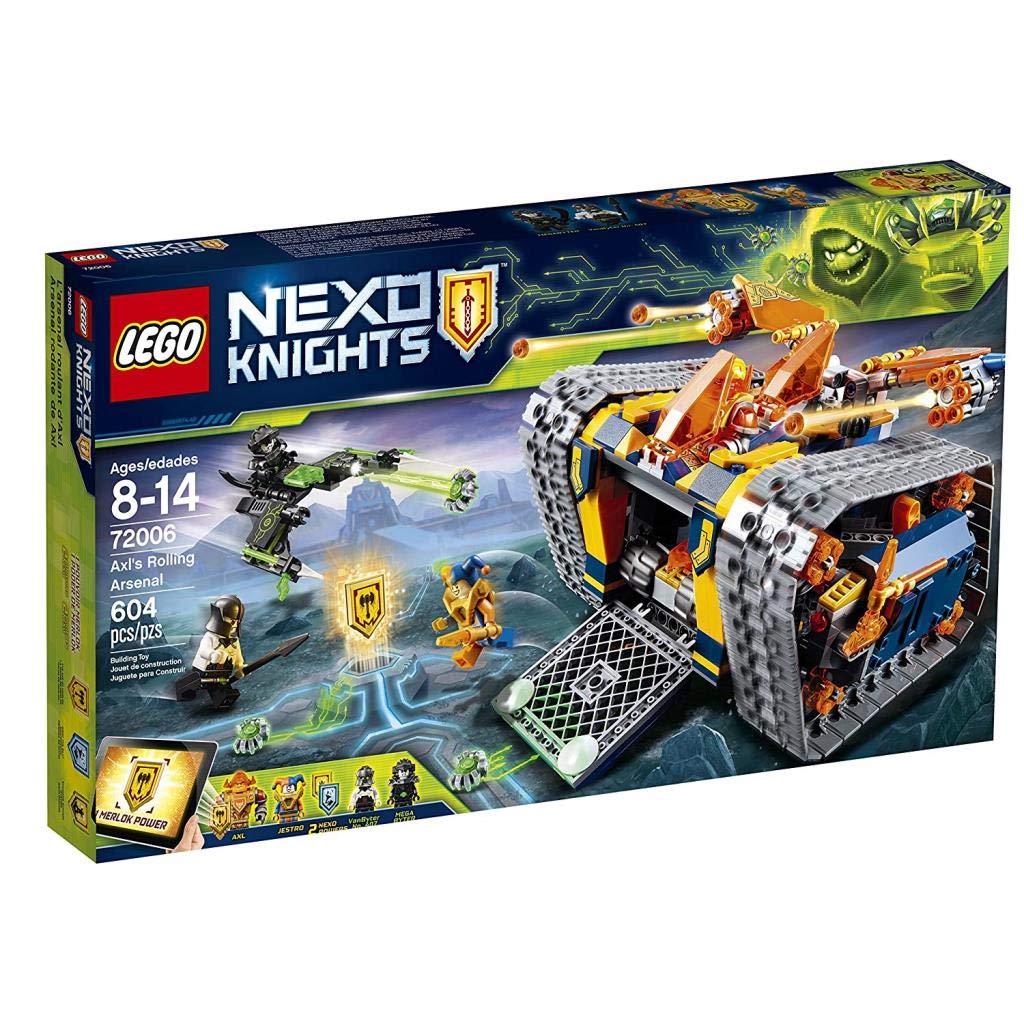 Lego Nexo Knights 72006 – Axl’s Thunder Caterpillar, popular children’s toy