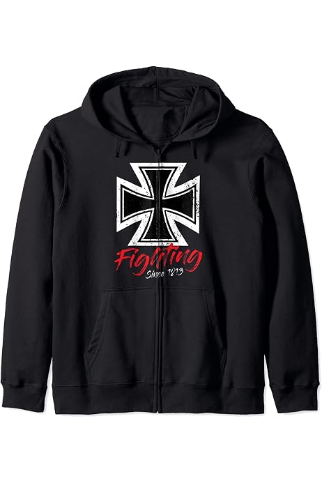 Amazon.com: German Iron Cross Warrior of Honor and Strength Sweatshirt :  Clothing, Shoes u0026 Jewelry