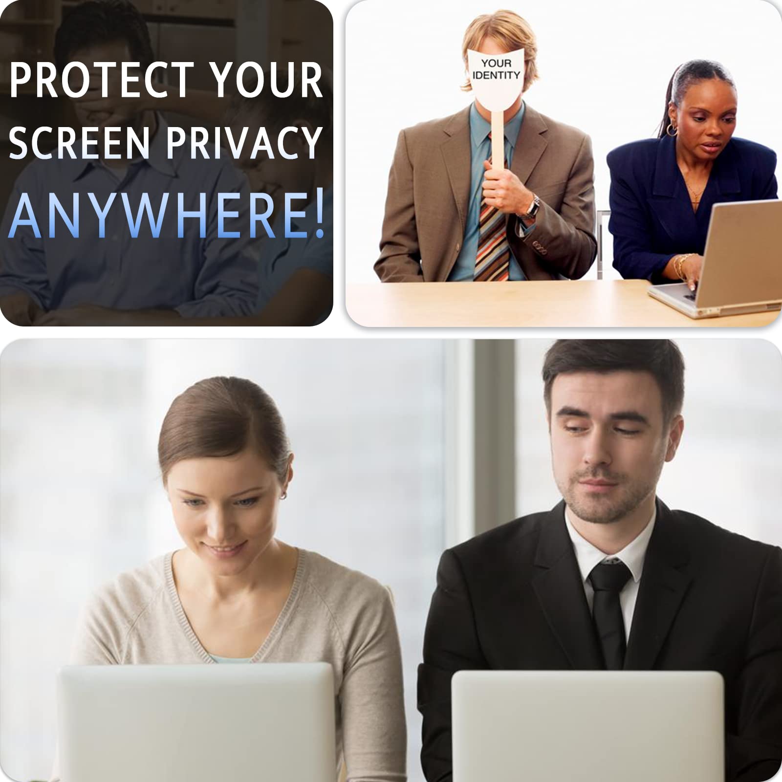Peslv Magnetic Privacy Screen for MacBook Pro 13 Inch (2012-2015) | Removable Anti Blue Light | Glare Peep Filter | Black out Screen Protector | for Mac 13In Laptop Model (A1278, A1425, A1502)