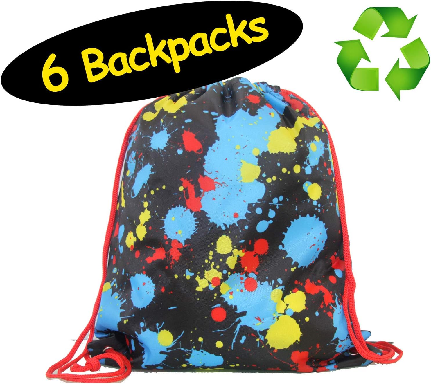party favor drawstring backpacks