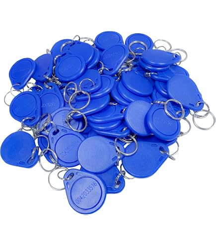 Amazon.com : D-FLIFE 100pcs 125KHz RFID Key Fob Proximity ID Card