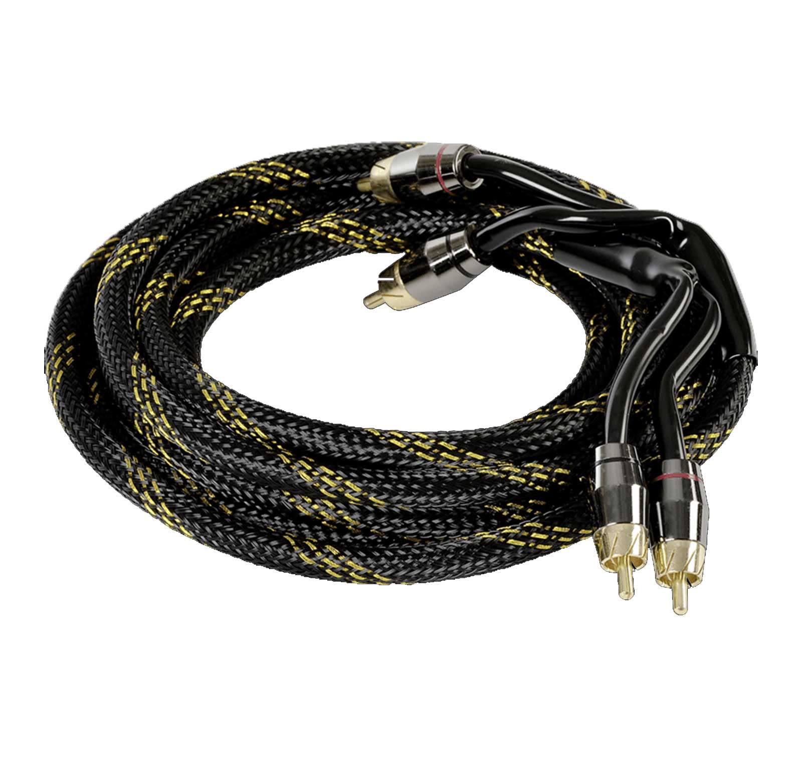 Ground Zero 5.49m Pi-sized RCA Cable