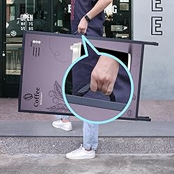 Pionites Heavy Duty Slide-in Folding A Frame Sign