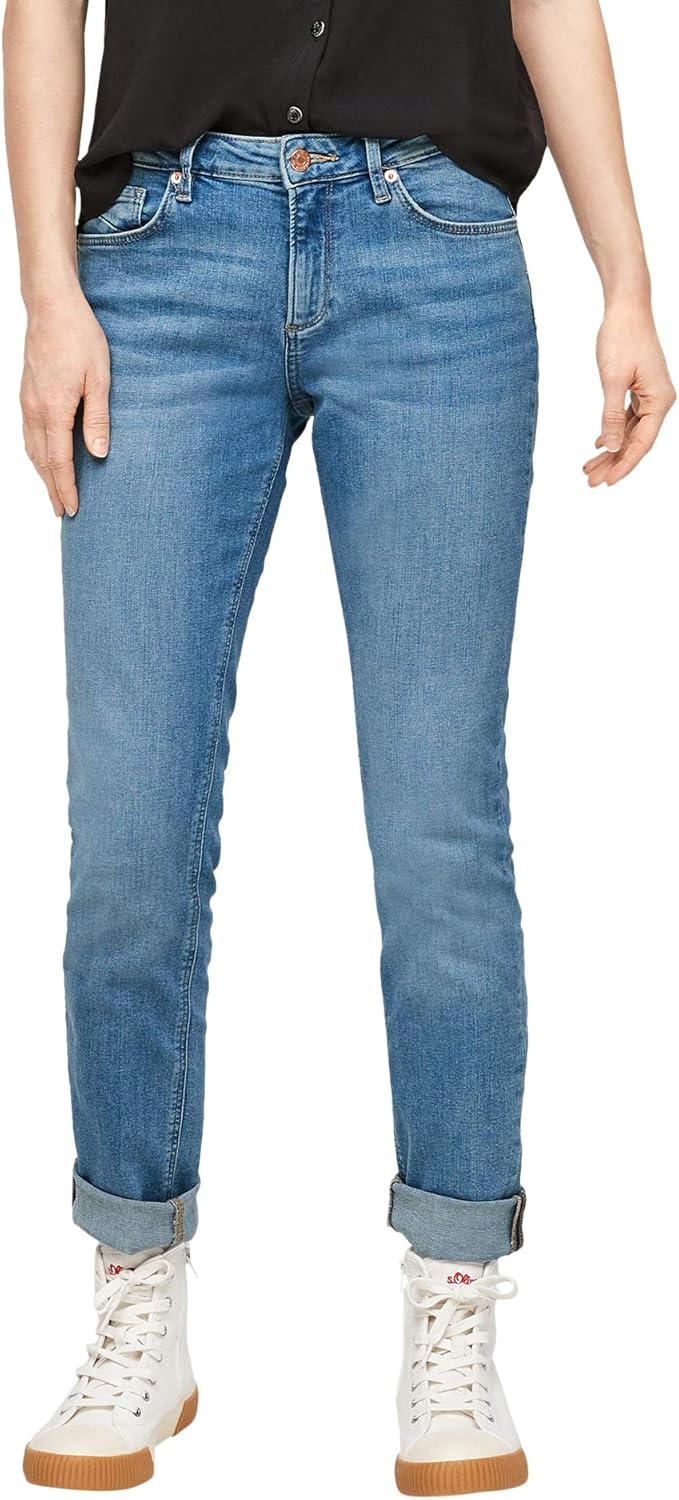 Q/S designed by s.Oliver Damen Slim Fit Slim LegJeans Q/S designed