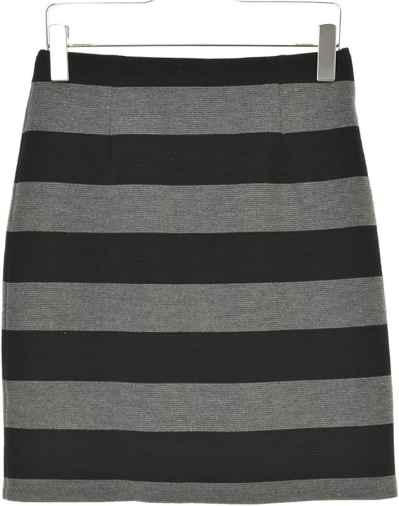 Amazon ビームスハート Beams Heart ボーダーイージー スカート スカート 通販