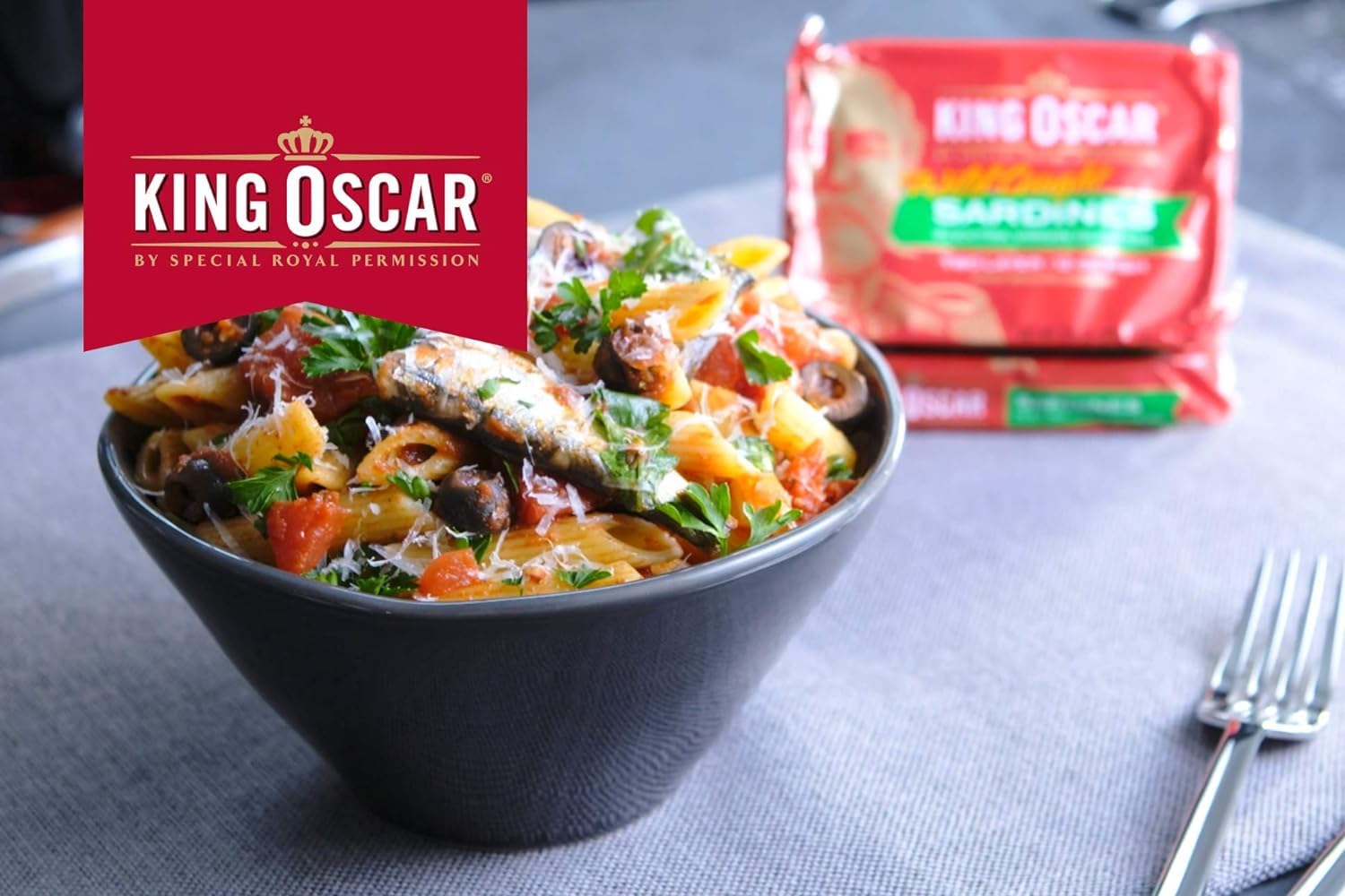 King Oscar Brisling Sardines in Extra Virgin Olive Oil, 3.75Ounce Cans