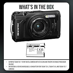 Olympus Tough TG-7 12MP Digital Camera with F2.0