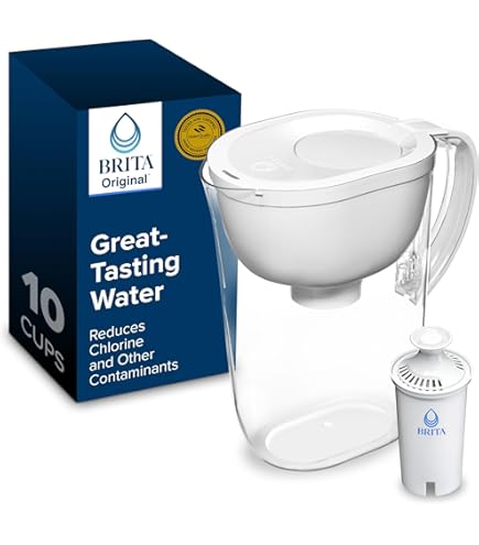 Amazon.com: Brita Large 10 Cup Water Filter Pitcher with Smart