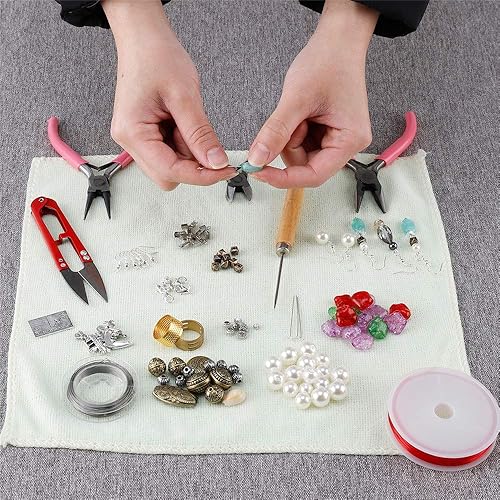 Ahmagen Jewelry Making Kit,Jewelry Making Supplies Includes