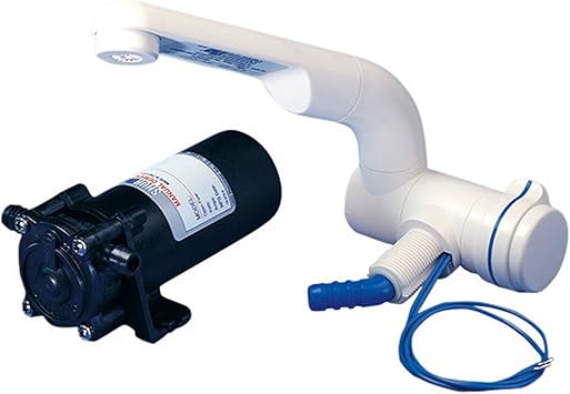 Amazon Com Shurflo 94 009 20 Electric Pump Faucet Combo White