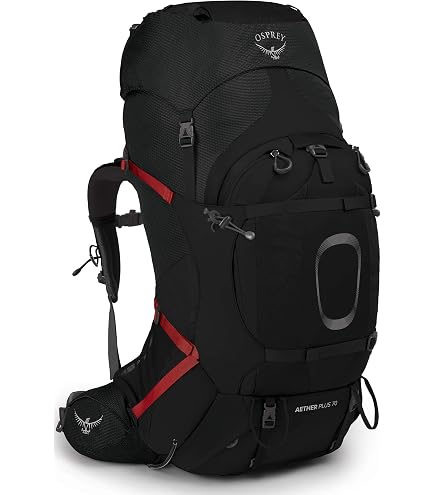 Osprey Aether 65L Men's Backpacking Backpack, Deep Water Blue, S/M : Sports & Outdoors