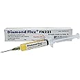 Diamond Flux FN231 Soldering Flux for Electronics NoClean Paste Gel RMA ROL0 in 10g Syringe for Repair and Soldering Printed 